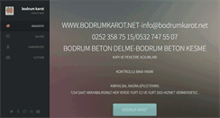 Desktop Screenshot of bodrumkarot.net